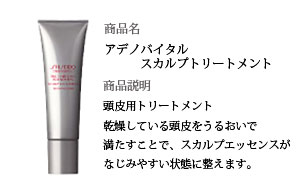 アデノバイタル　スカルプトリートメント　頭皮用